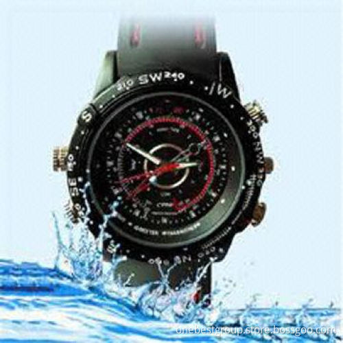 Portable Covert Mini Video Recording Watch with Hidden Lens, Built-in 4GB Memory Card